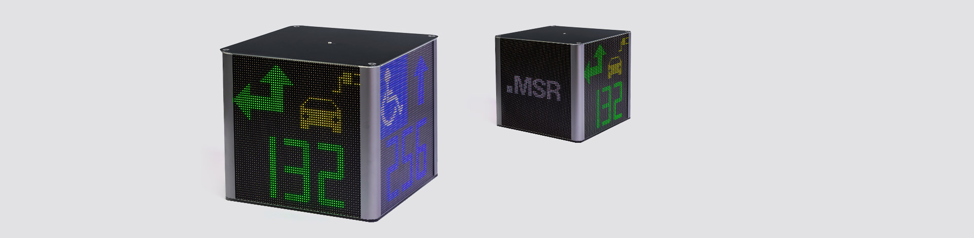 MSR-Traffic GmbH. LED matrix cube CUBI