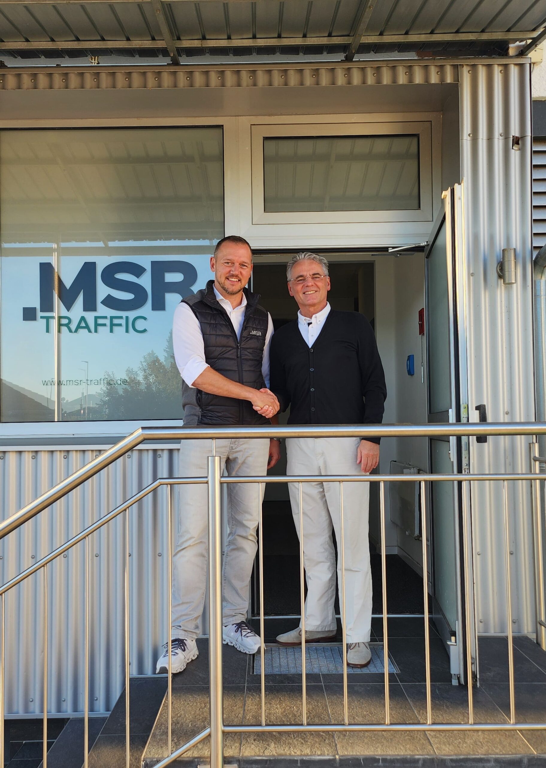 CEO Harald Schmitt and Business Development Manager Adam Myskow